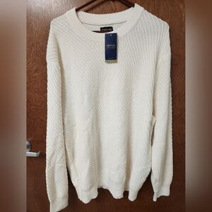 Haggar Women's Cream Sweater